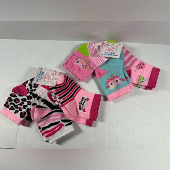 Swiggles 6pr Anklet Socks with Non-Skid Grippers 12-24M NEW NWT - Picture 1 of 1